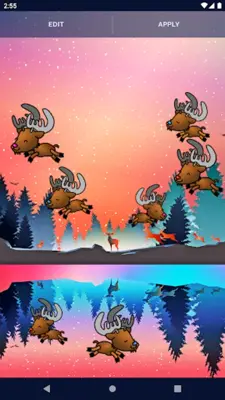 Reindeer HD Live Wallpaper android App screenshot 2